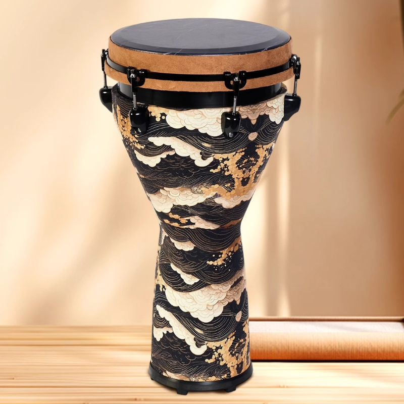 Musical Instrument Kit - Tambor djembe profissional 12 Polegada adulto