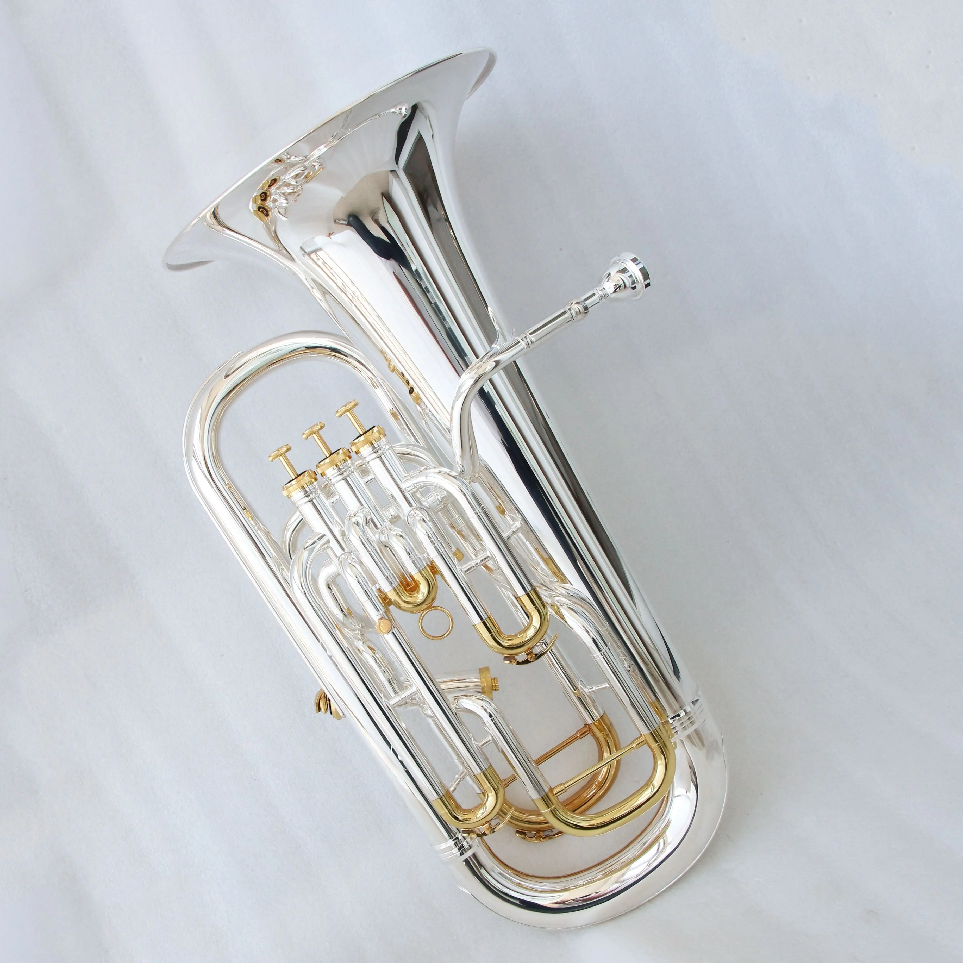 Musical Instrument Euphonium - Instrumentos Musicais: Euphonium de Latão Amarelo
