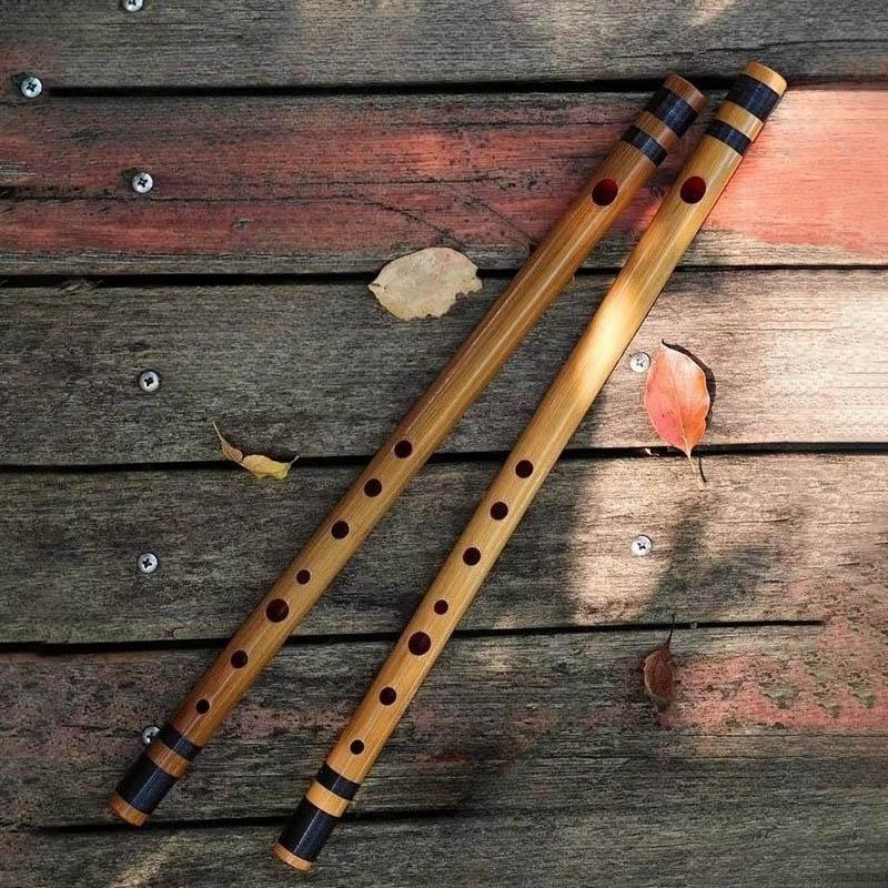 Musical Instrument Fife - Flauta japonesa c chave de bambu,