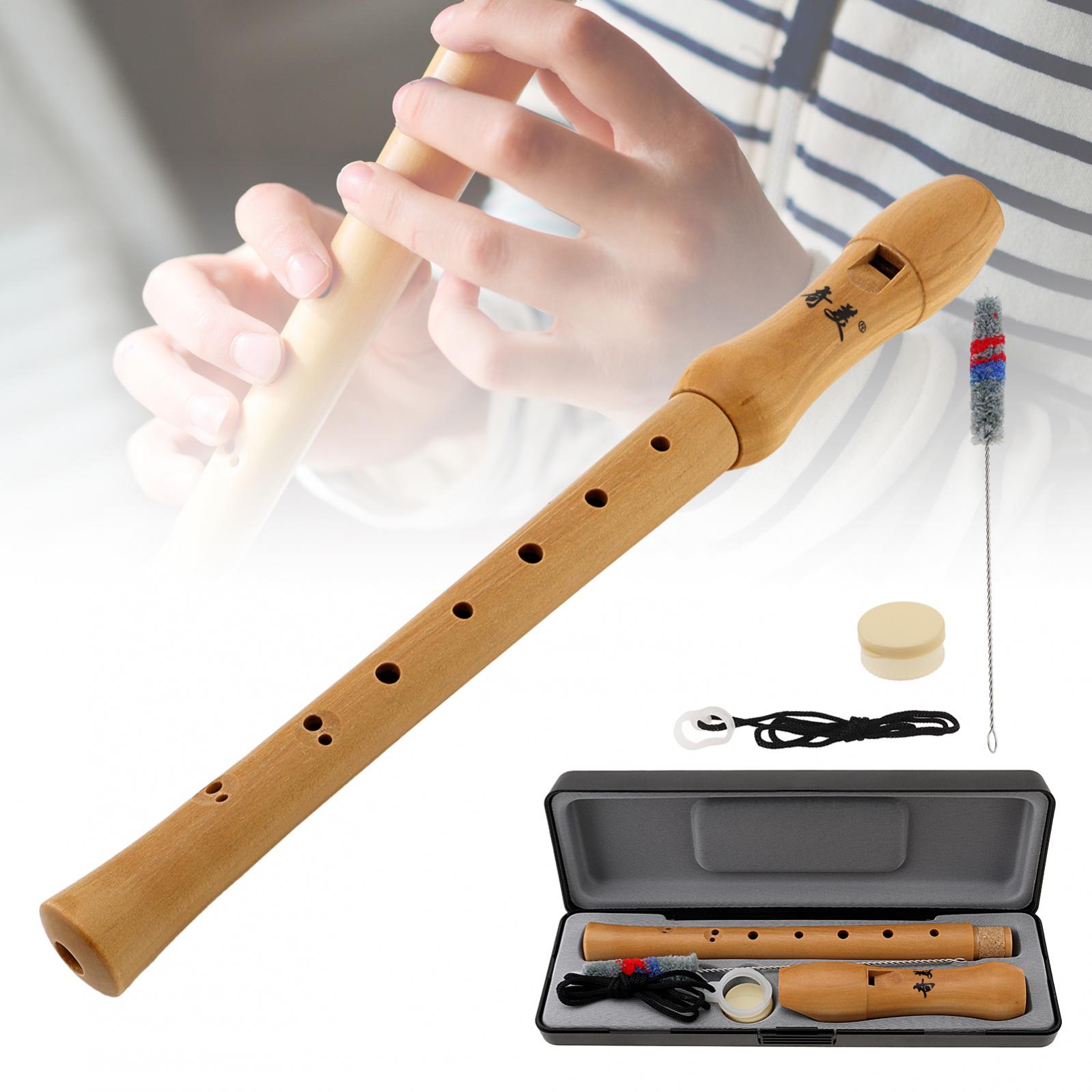 Recorder Baroque Style - Gravador soprano com chave estilo barroco