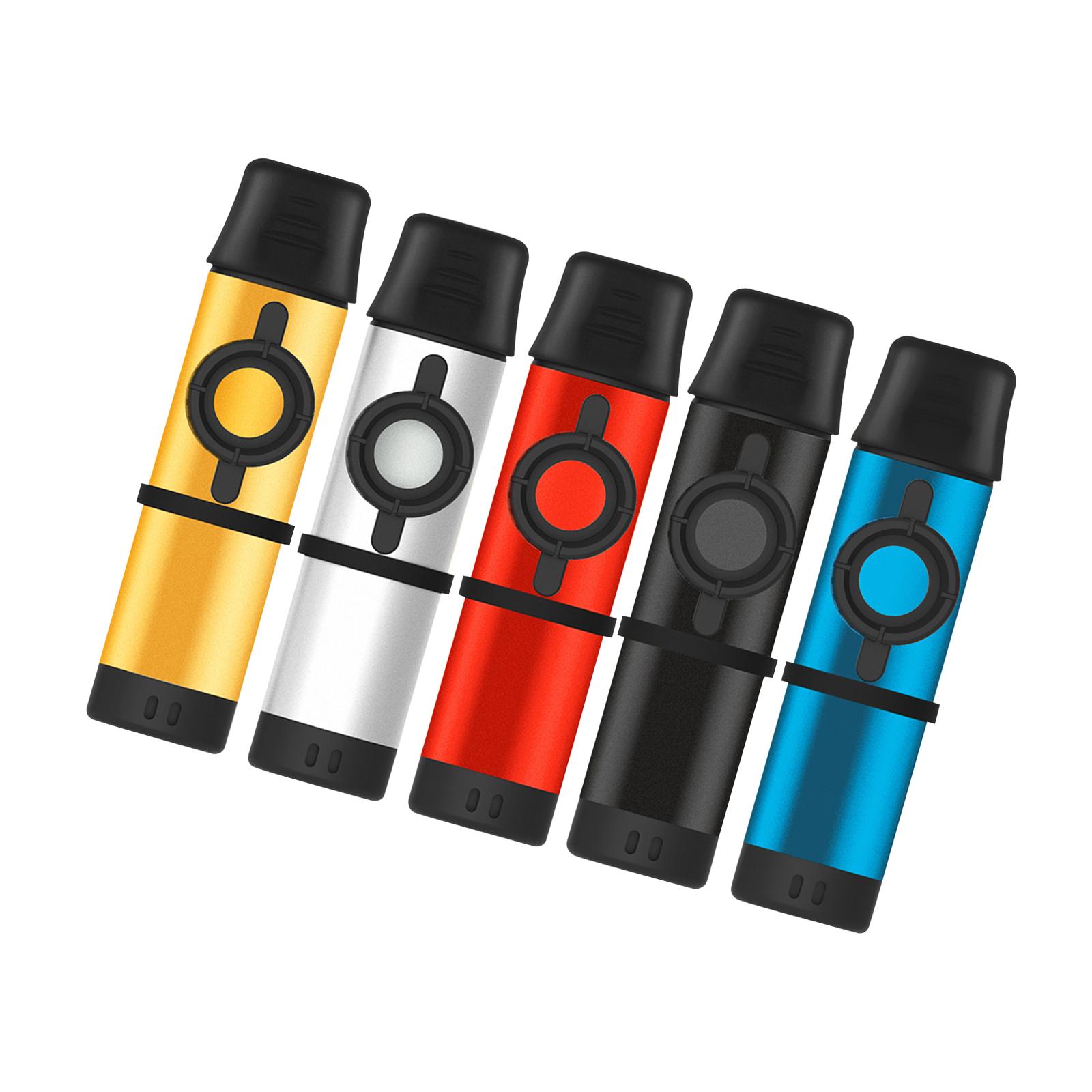 Musical Instrument Easy To Learn - Kazoo de Metal com 5 Membranas