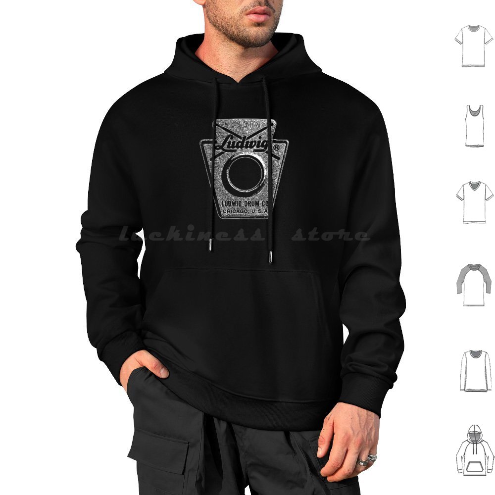 Ludwig Drums Hoodies Long Slee - Musical Instrument Family avaliação e preço