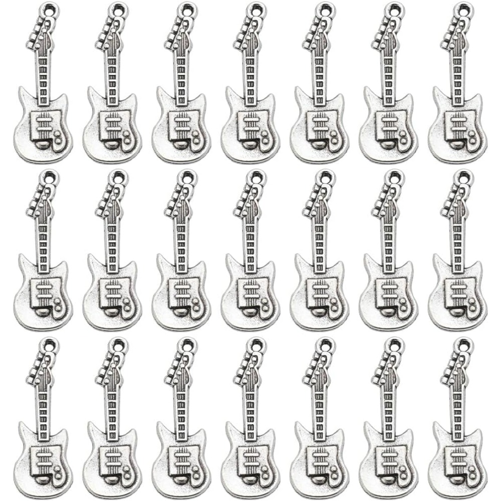 1 caixa 50 pçs encantos de gui - Musical Instrument Kit avaliação e preço