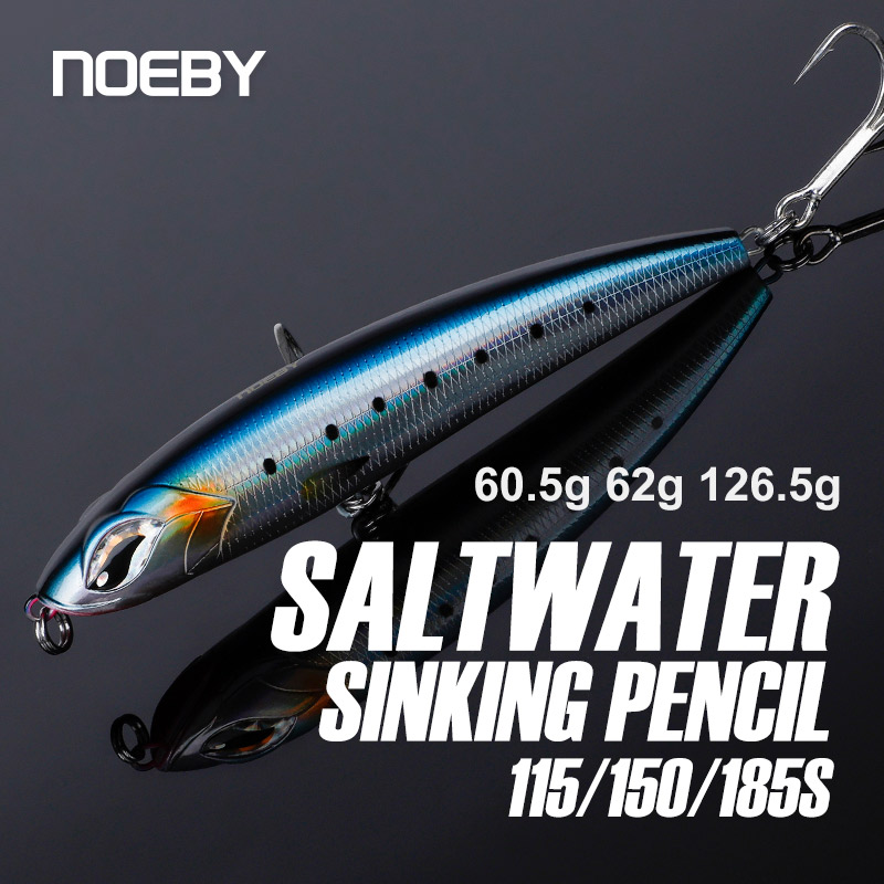 Noeby 115mm 60.5g 150mm 62g 18 - Rain Stick Percussion avaliação e preço