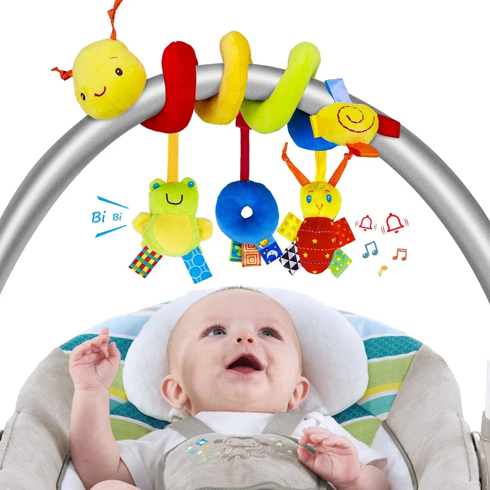 Espiral carrinho de brinquedo  - Musical Instrument Rattle avaliação e preço