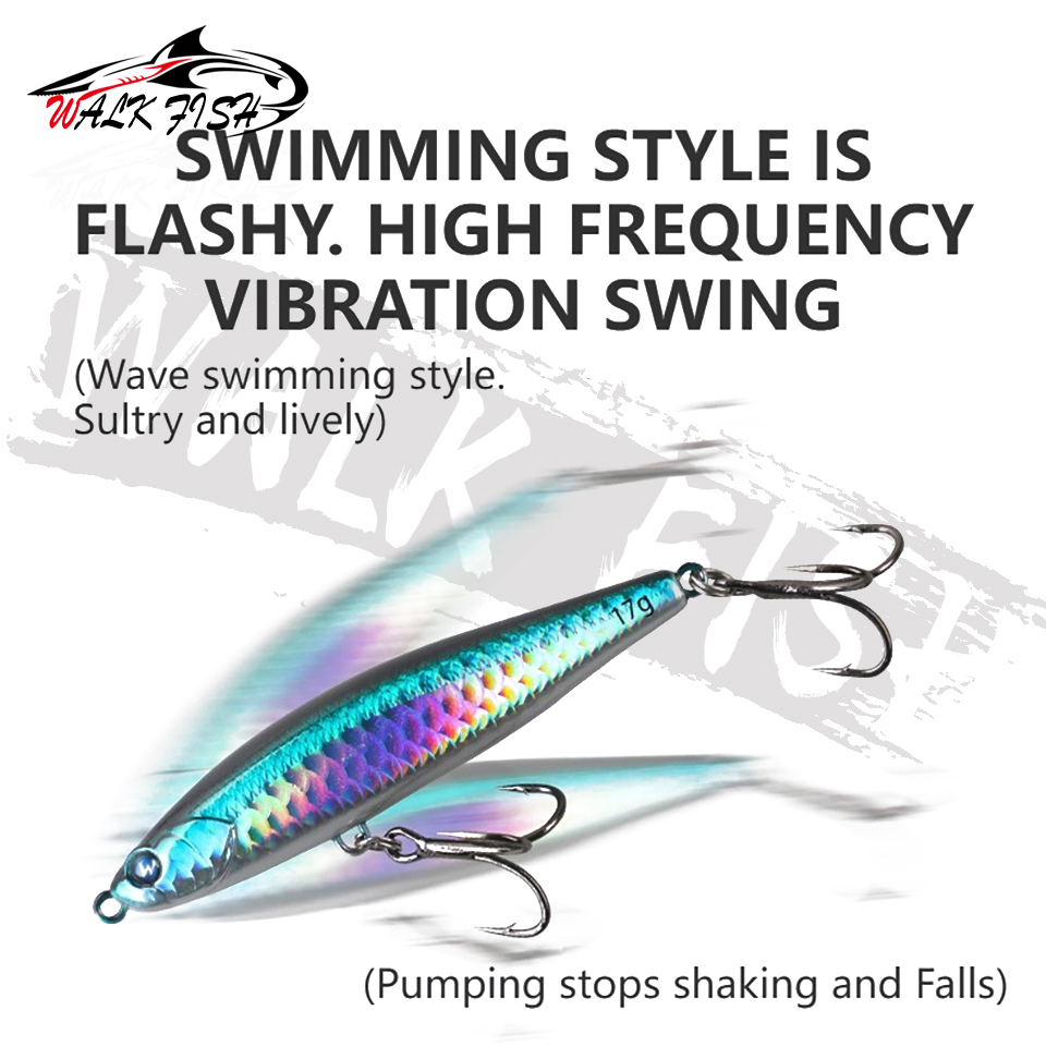 WALK FISH 1 UNIDADE 12g-28g Is - Rain Stick Percussion avaliação e preço