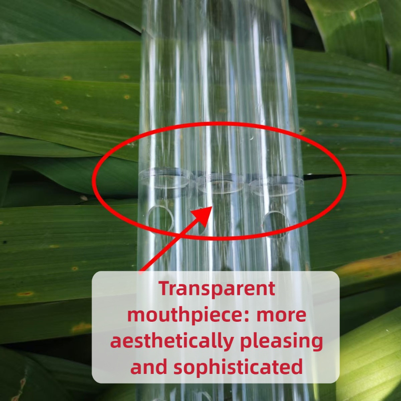 Flauta acrílica transparente e - Musical Instrument Fife avaliação e preço