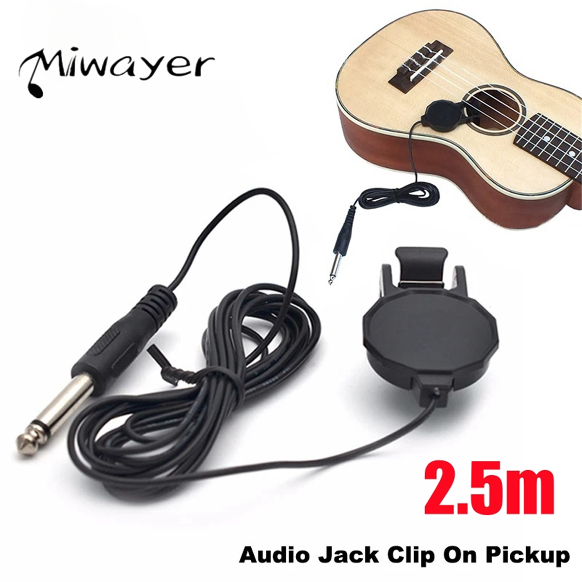 Captador de áudio com clipe pa - Musical Instrument Guitar avaliação e preço