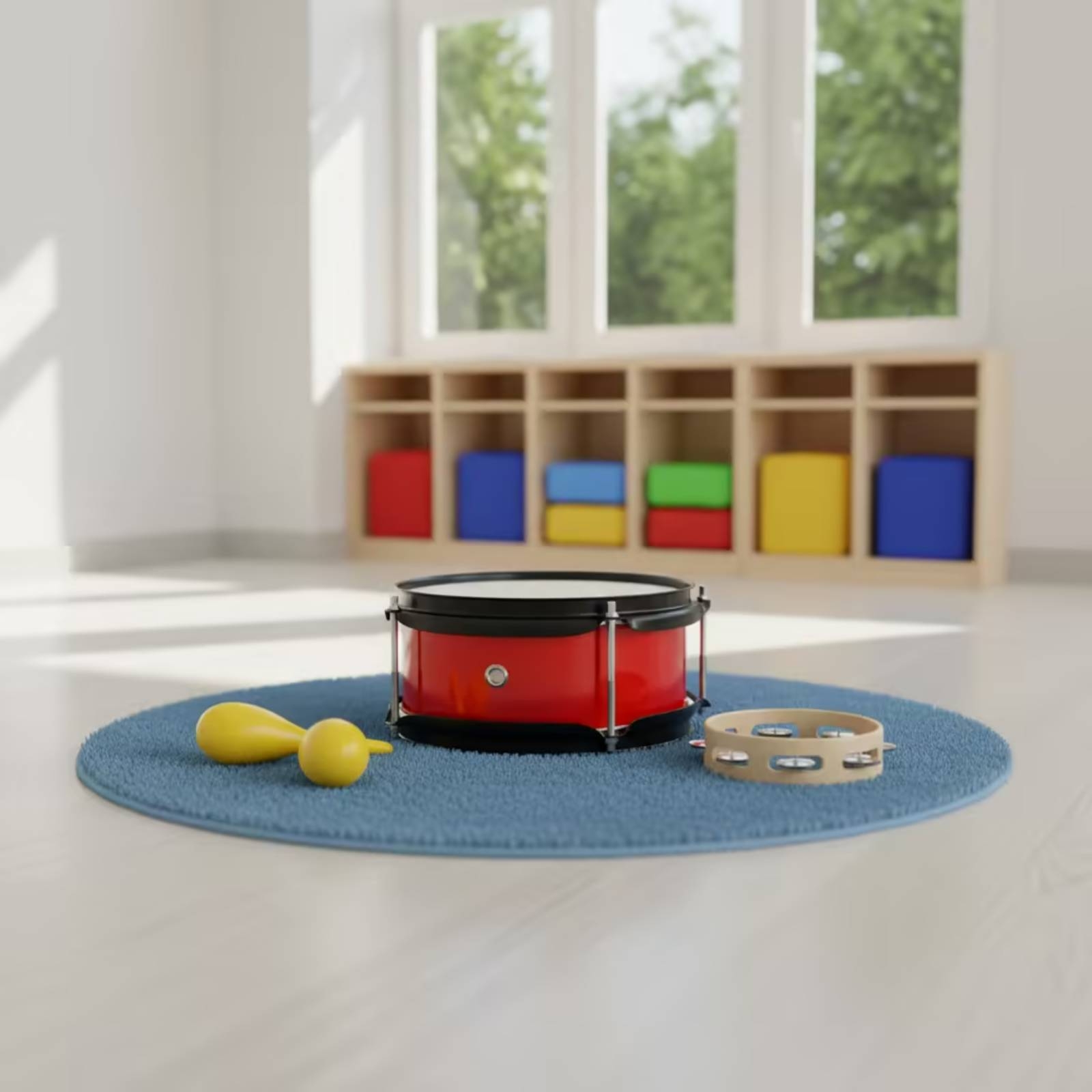 Tambor de Marcha Compacto com  - Musical Instrument Kit avaliação e preço