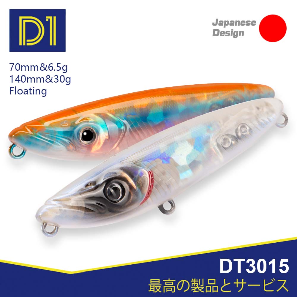 D1-Floating Stickbaits para Ba - Rain Stick Percussion avaliação e preço