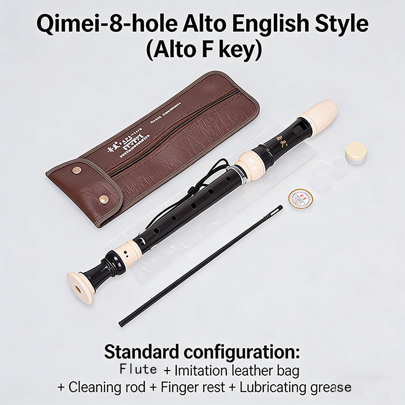 Flauta Doce Alto de 8 Furos em - Recorder Baroque Style avaliação e preço