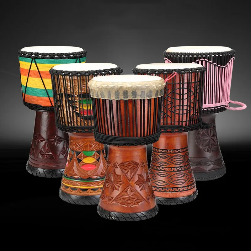 12 Polegada djembe mogno tambo - Musical Instrument Kit avaliação e preço
