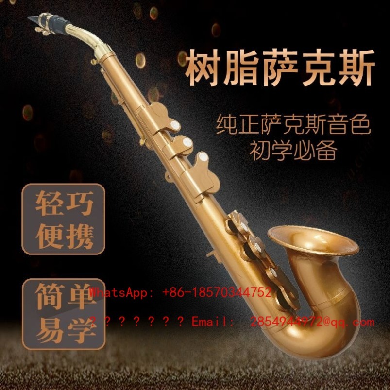Saxofone de Resina Instrumento - Musical Instrument Easy To Learn avaliação e preço
