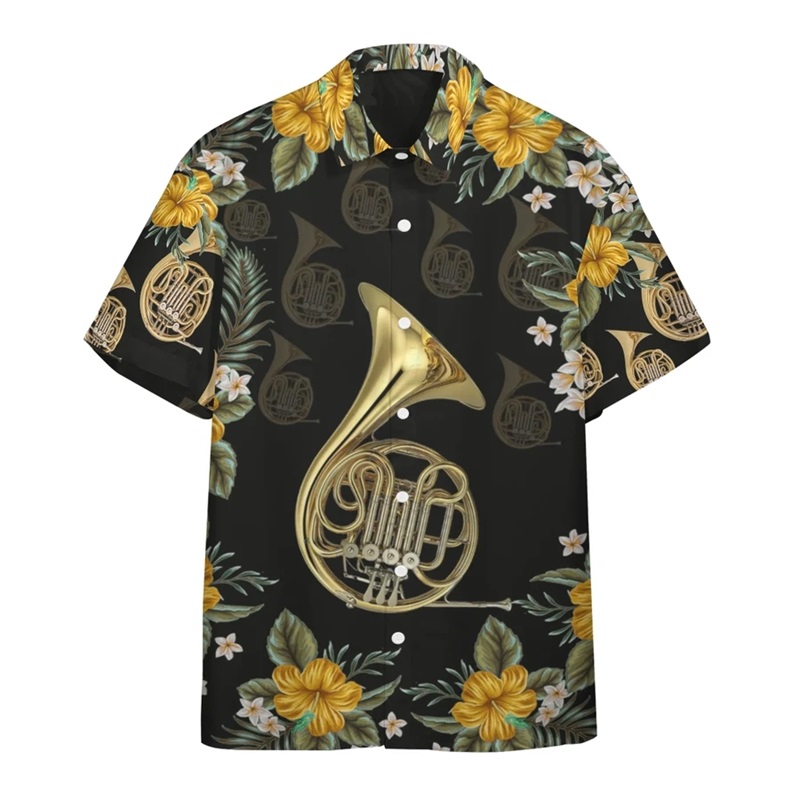 Camisas de praia para instrume - Musical Instrument Hawaii avaliação e preço