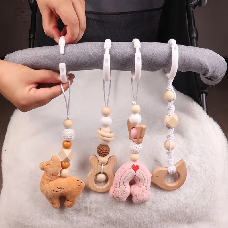 6 pçs de madeira brinquedos do - Musical Instrument Rattle avaliação e preço