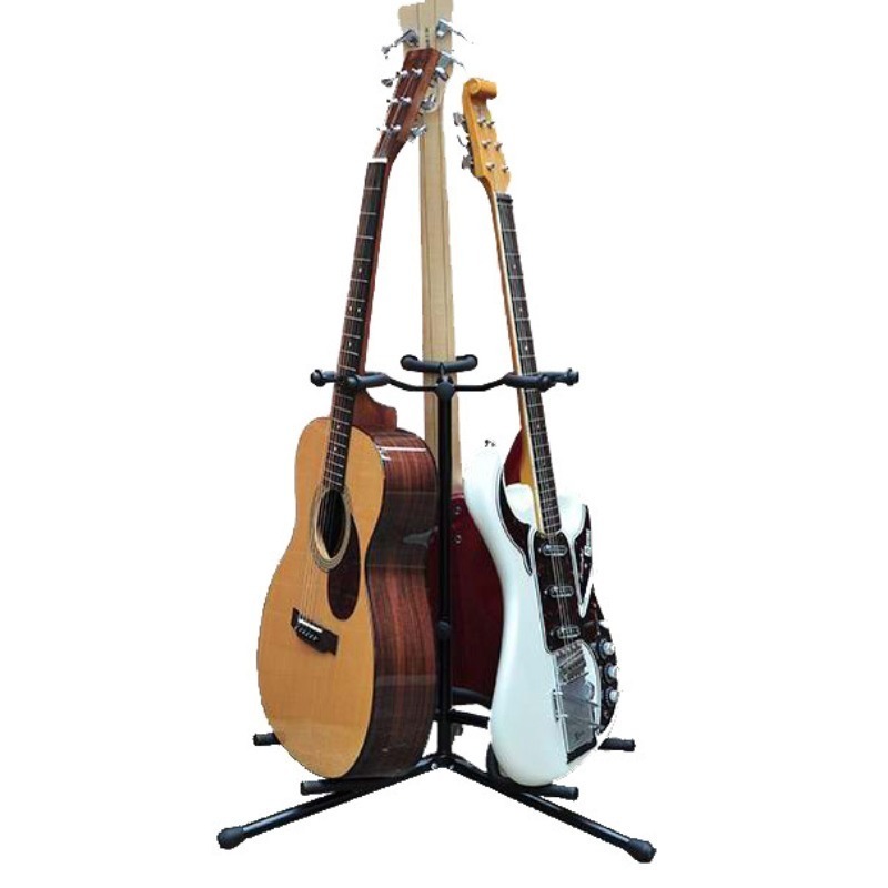 Suporte de guitarra de três ca - Musical Instrument Guitar avaliação e preço