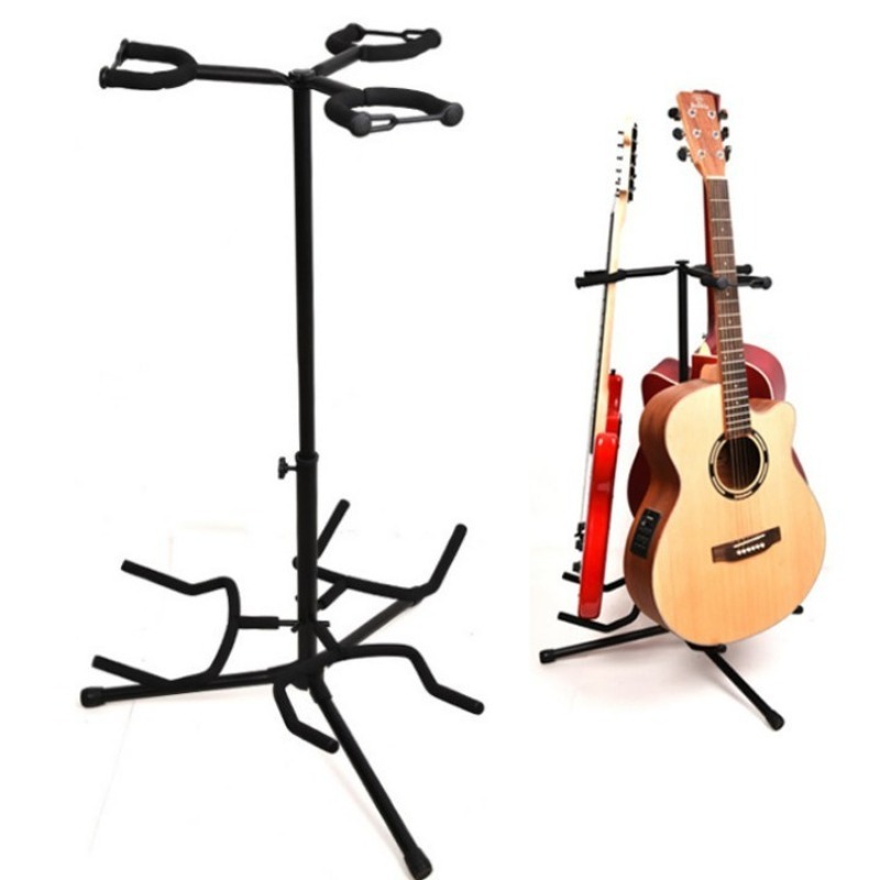 Suporte de guitarra de três ca - Musical Instrument Guitar avaliação e preço